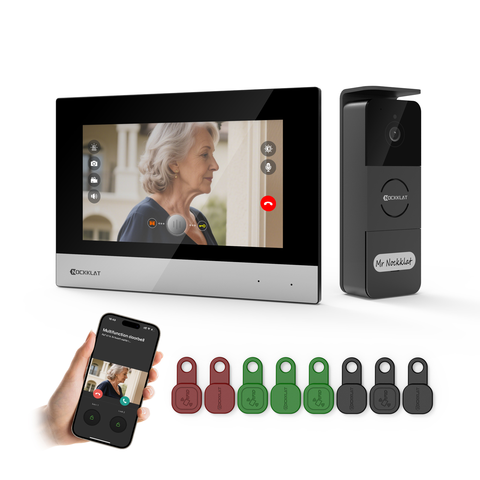 4 Wire Video Doorbell